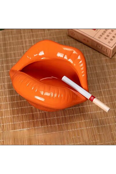 Lina Art hediyelik Dudak Küllük , Sevgiliye Hediye , Ofis , Büro Hediyelik