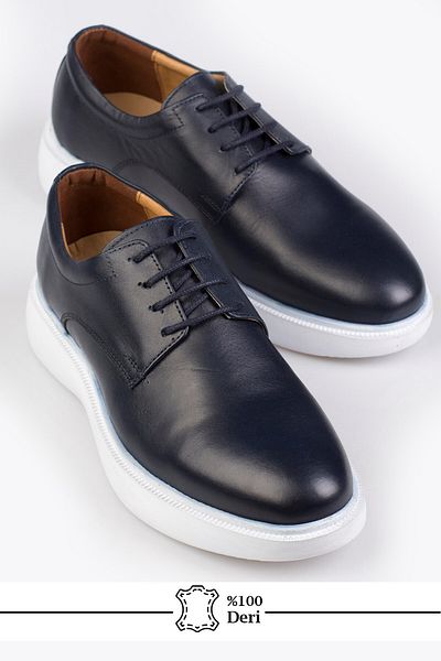 maximoda Valódi bőr, vastag talpú, belső külső bőr férfi cipő