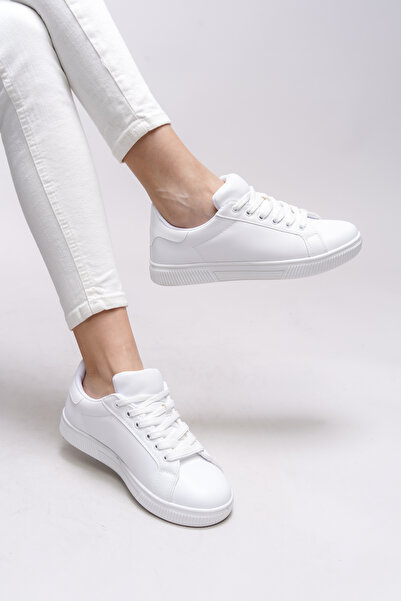 Riccon Pantofi de damă Meshronei alb - 0012601