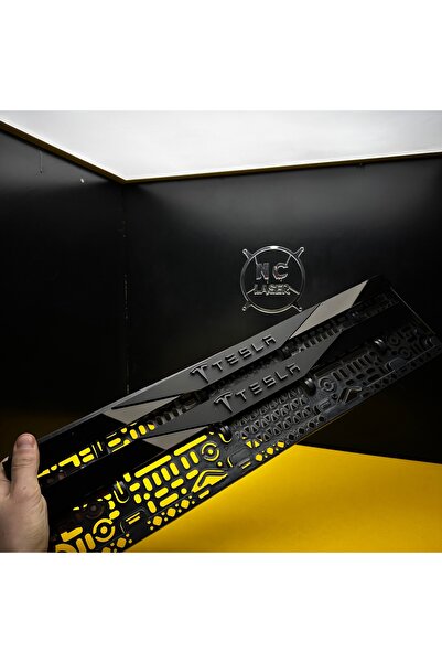 NCLASER MARKING Tesla uyumlu pleksi plakalık