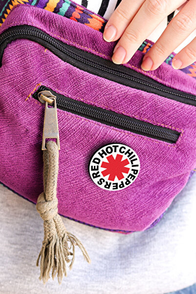 Rozzy Lab Red Hot Chili Peppers No2 - Rock Music - Müzik - Pin - Rozet - Broş - Yaka Çanta Aksesuar