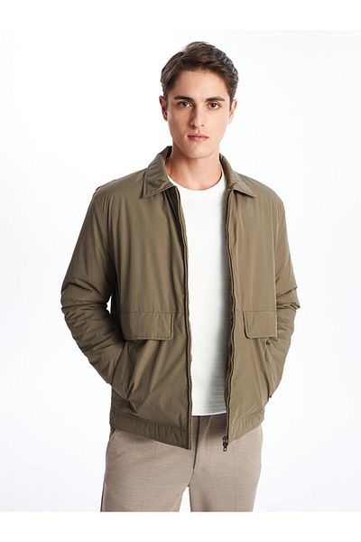 LC Waikiki SOUTHBLUE Standard-Mantel mit Hemdkragen für Herren