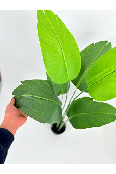 VEAL STORE Yapay Ağaç Starliçe Islak Dokulu 8 Büyük Yapraklı 140-145 cm