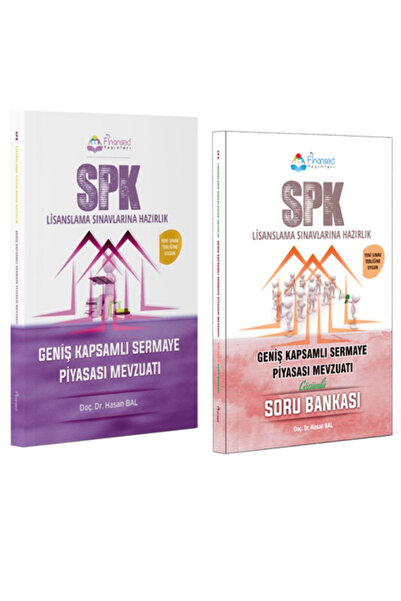 Finansed Yayınları SPK Sermaye Piyasası Mevzuatı Geniş Kapsamlı  ve Meslek Ku...