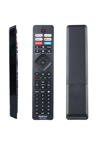 Philips RM-L1880 PHILIPS UNIVERSAL NETFLIX-PRIME VIDEO-GOOGLE PLAY-YOUTUBE TU...