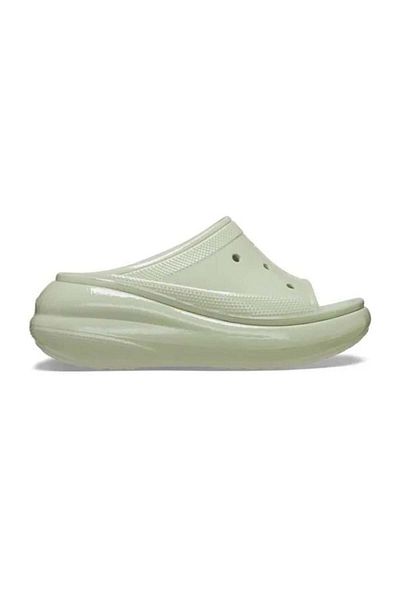 Crocs شبشب نسائي كريم كراش سلايد -208731