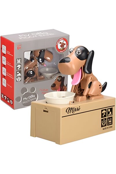 EXENET Money Eating Dog Piggy Bank & Kids Fun Surprise Gift, Funny Design Edu...