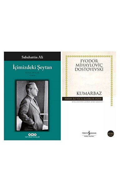 Yapı Kredi Yayınları İçimizdeki Şeytan - Sabahattin Ali - Kumarbaz - Fyodor M...
