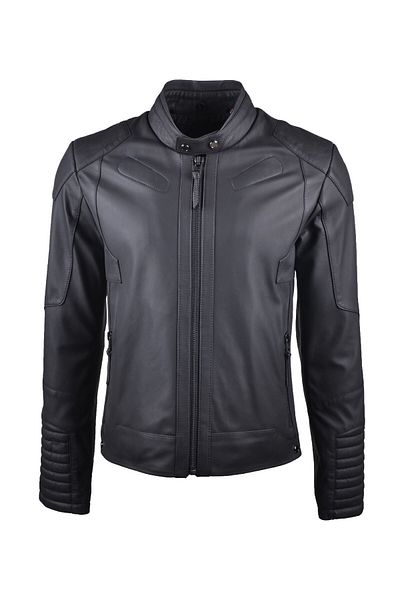ALİN Kane Men's Black Fit Genuine Leather Jacket Size Measurements Visually