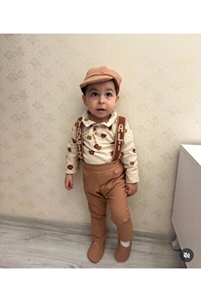 AgTasarım Taba Doğum Günü Konsept Salopet Takımı