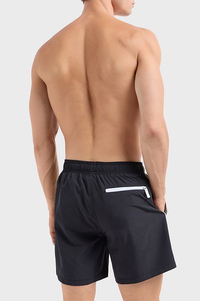 Armani Exchange Ανδρικό μαγιό με λογότυπο Slim Fit - Τσέπη, Κοντό 953035   CC630 00020