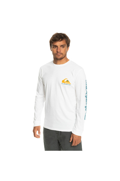 Quiksilver Tricou cu mânecă lungă pentru bărbați Omni Logo