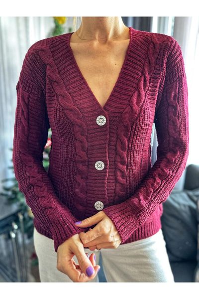 Cherry Butik Buttoned Trend Cardigan
