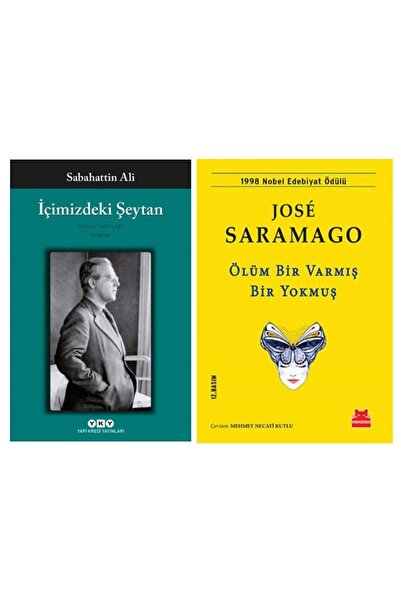Yapı Kredi Yayınları İçimizdeki Şeytan - Sabahattin Ali - Ölüm Bir Varmış Bir...