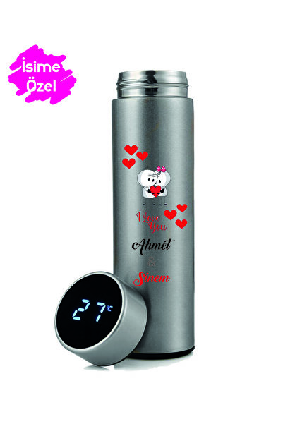 DKDZ SHOP Special for Valentine's Day Printed Name-Customized Indicator Steel...