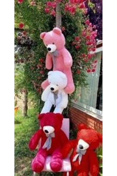 ASPARTAM 80 cm Plush Playful Bear with Ribbon