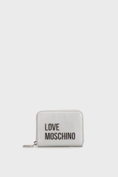 Love Moschino Zipper Logo Wallet - Wallet Jc5613Pp1Mkd196B