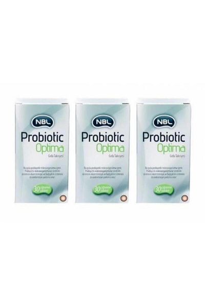 NBL Probiotic Optima 30 Tablets 3 Pieces