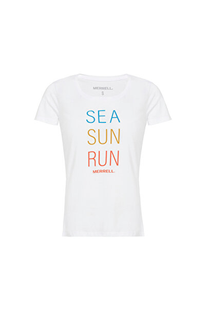 Merrell Motto Women White T-Shirt Women T-Shirt M21W004