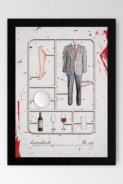 Saturn Hannibal Framed Painting - Tv Series Poster Poster Painting
