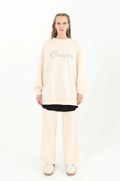 Puane Women's Pleated Shirt Skirt - Elastic Waist 40002