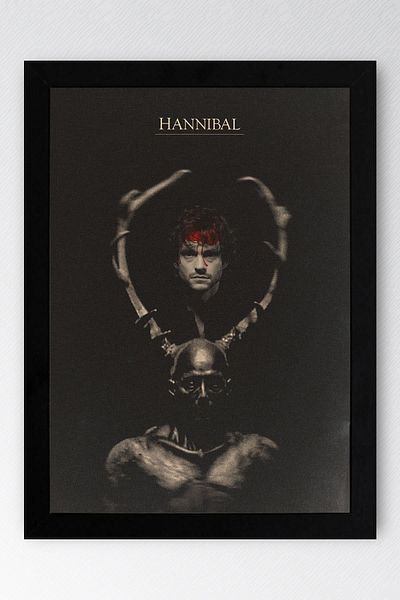 Saturn Pictură înrămată Hannibal - Poster de afiș de serie
