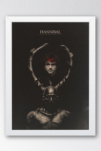 Saturn Pictură înrămată Hannibal - Poster de afiș de serie