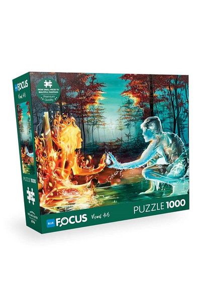 Blue Focus Yayınları Blue Focus Fire and Water - 1000 Pieces