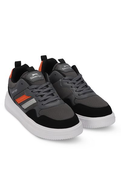 Slazenger Mega I Men's Sneaker Shoes Smoked / Orange