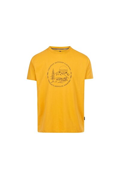 Trespass Glentress Erkek Outdoor Tişört Sarı