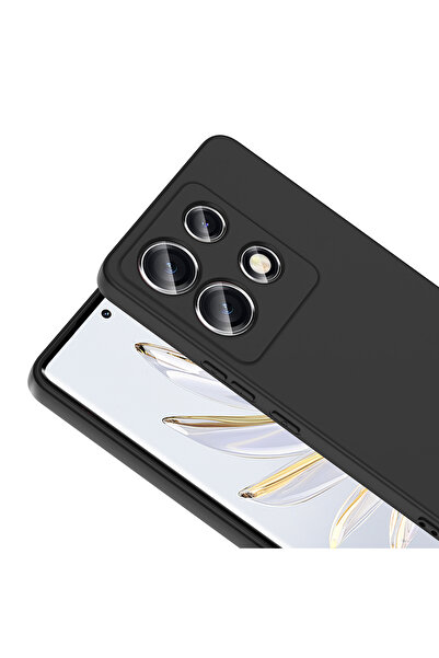 İncisoft İnfinix Note 30 VIP Uyumlu Kılıf Lansman Kadife İç Yüzeyli Yumuşak Soft Koruyucu Kapak