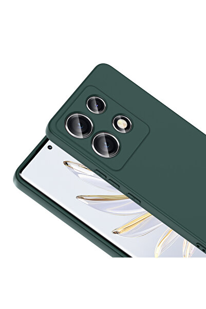 İncisoft İnfinix Note 30 VIP Uyumlu Kılıf Lansman Kadife İç Yüzeyli Yumuşak Soft Koruyucu Kapak