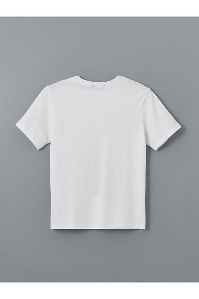 LC Waikiki Tricou pentru bărbați din bumbac pieptănat cu mânecă scurtă LCW ECO