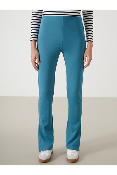 LC Waikiki Jambiere de damă LCW ECO Petrol cu ​​talie elastică