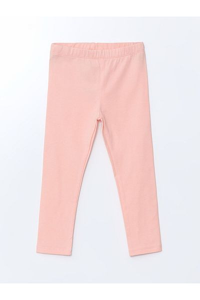 LC Waikiki New Season Crew Neck Printed Girls' Leggings 2-Piece - S5Kn02Z1