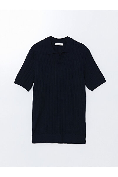 LC Waikiki LCW Vision Polo Collar Short Sleeve Men's Knitwear Sweater