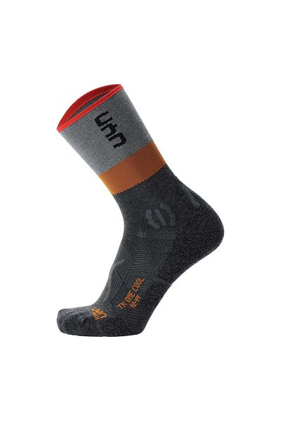 UYN Herren Trekking Socken -Trekking One Cool Socks, Wandersocken, Logo