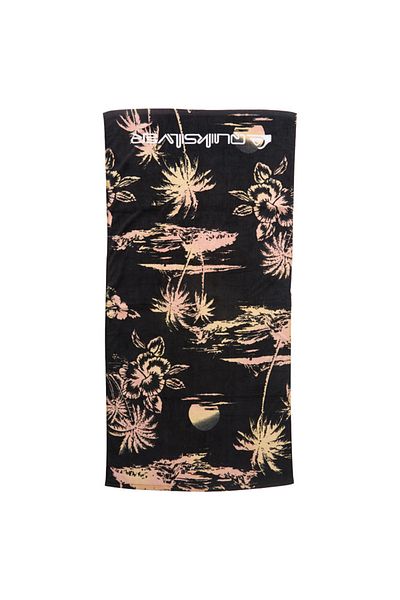 Quiksilver Men's Towel Freshness Towel Black Men's Towel Aqyaa03354