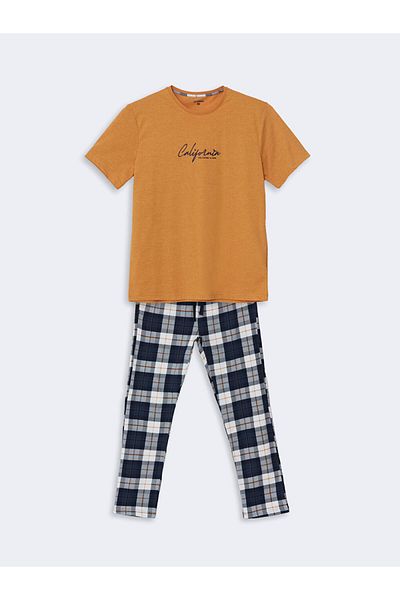 LC Waikiki طقم بيجامات رجالي من LCW Standard Fit Fast Fashion