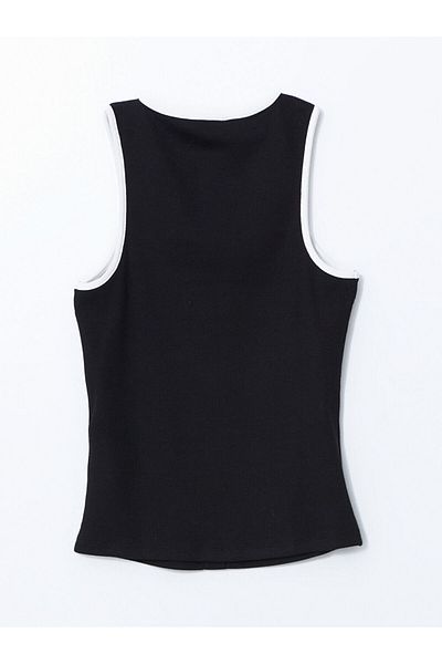 LC Waikiki Lcw Vision Black Crew Neck Women's Tank Top