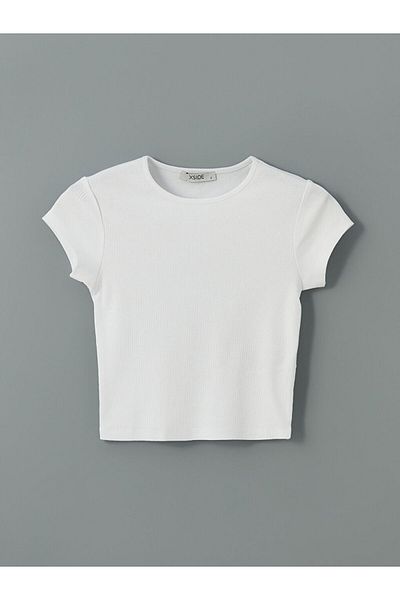 LC Waikiki Xside Crew Neck Women's Crop