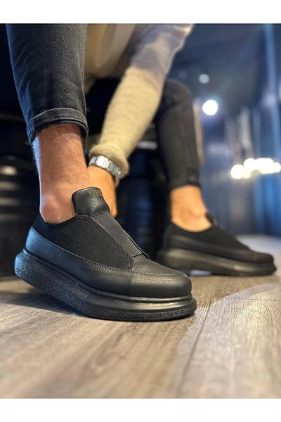 TB Terzi Bey Terzi Bey Sneakers Shoes 911 Black (Black Sole)