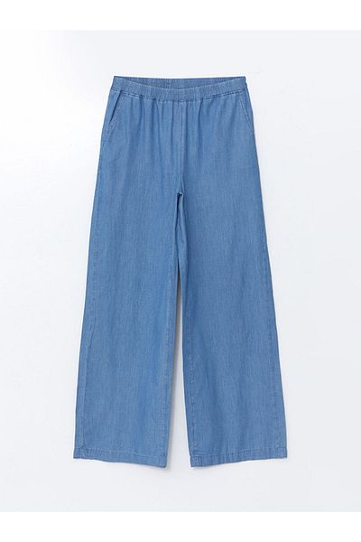 LC Waikiki Pantaloni de damă în jean Wideleg