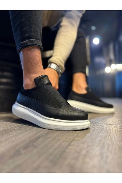 TB Terzi Bey Terzi Bey Sneakers Shoes 911 Black (White Sole)