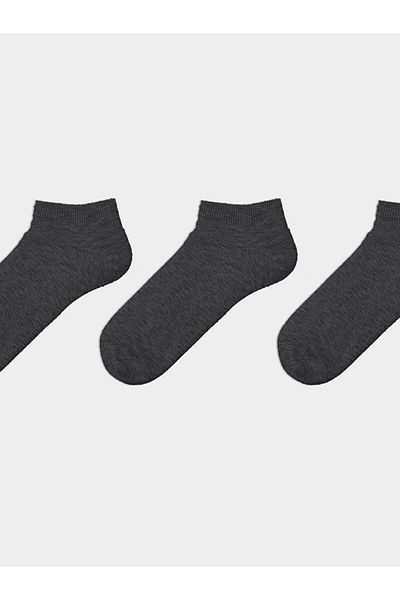 LC Waikiki New Season Men's Booties Socks 3-Piece - S5Je35Z8