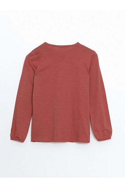 LC Waikiki Lcw Grace Crew Neck Embroidered Women's Blouse