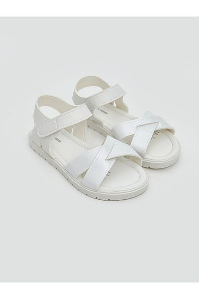 LC Waikiki New Season Cross Strapped Girl's Sandals - S5Im84Z4
