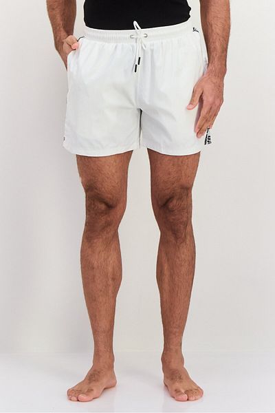 UFC Men Brand Logo Board Shorts, White