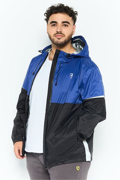 Scuderia Ferrari Men Sportswear Fit Hooded Long Sleeve Training Jackets, Blue