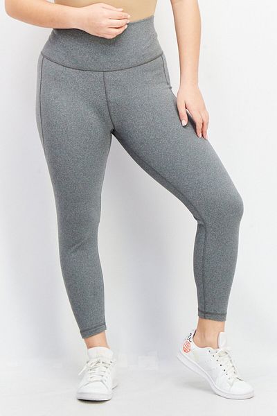 adidas Women Sportswear Tight Ft Brand Logo Legging, Grey